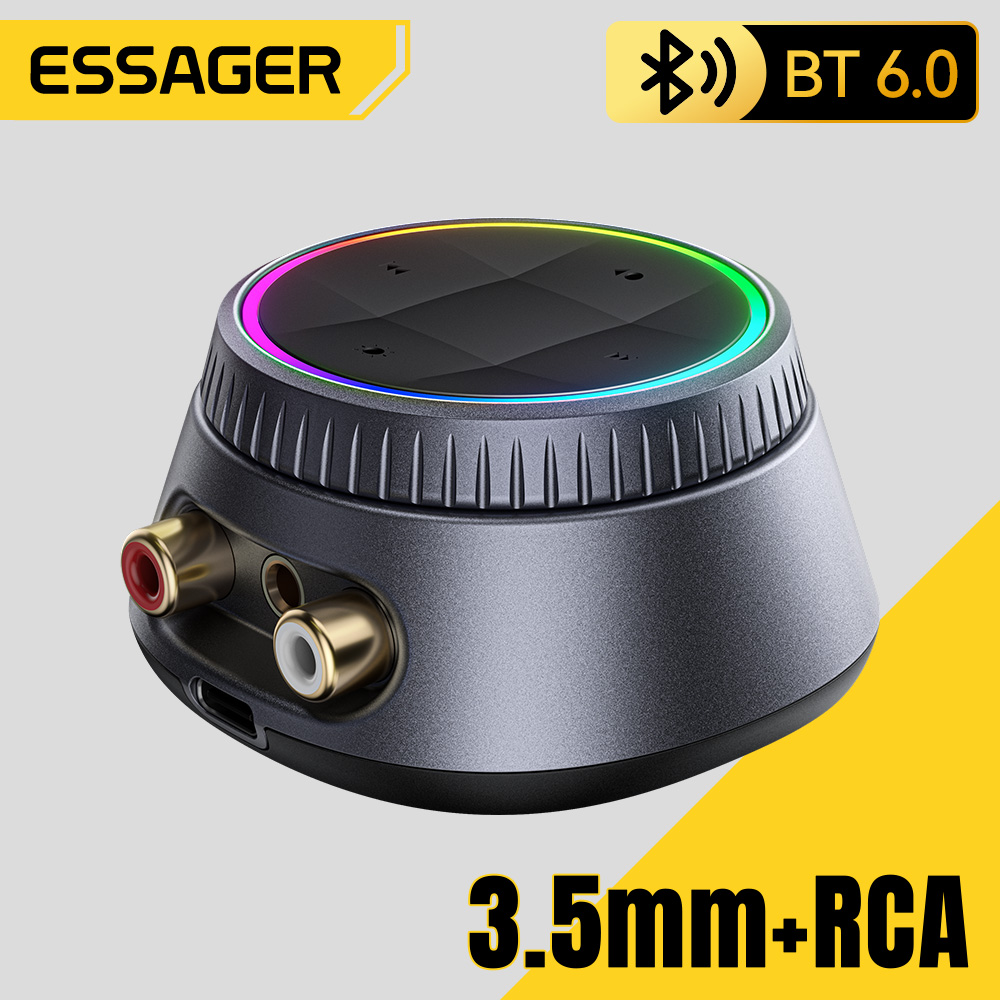 Audio Music Production - Essager 블루투스 6.0 오디오 리시버 무선