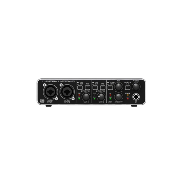 Audio Interface Usb - 외장 사운드 카드 레코딩 2x4, 24비트/192kHz