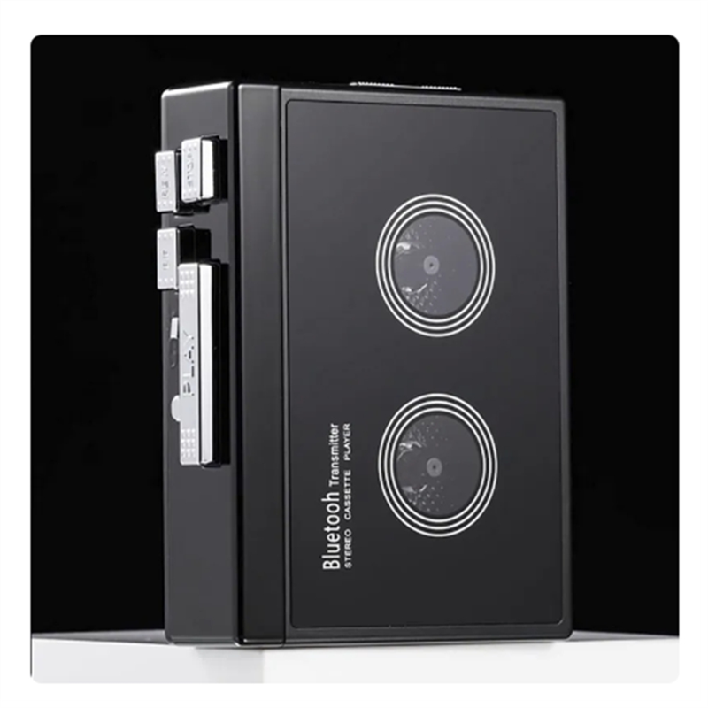 Audio Music Player - Excellent-1 Piece 블랙 레트로 스테레오 카세트