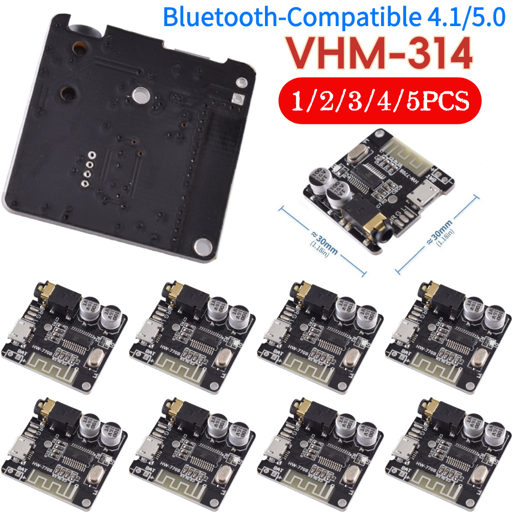 Audio Music Free Mp3 - 1-5PCS 3.7-5V VHM-314 블루투스 오디오 수신기