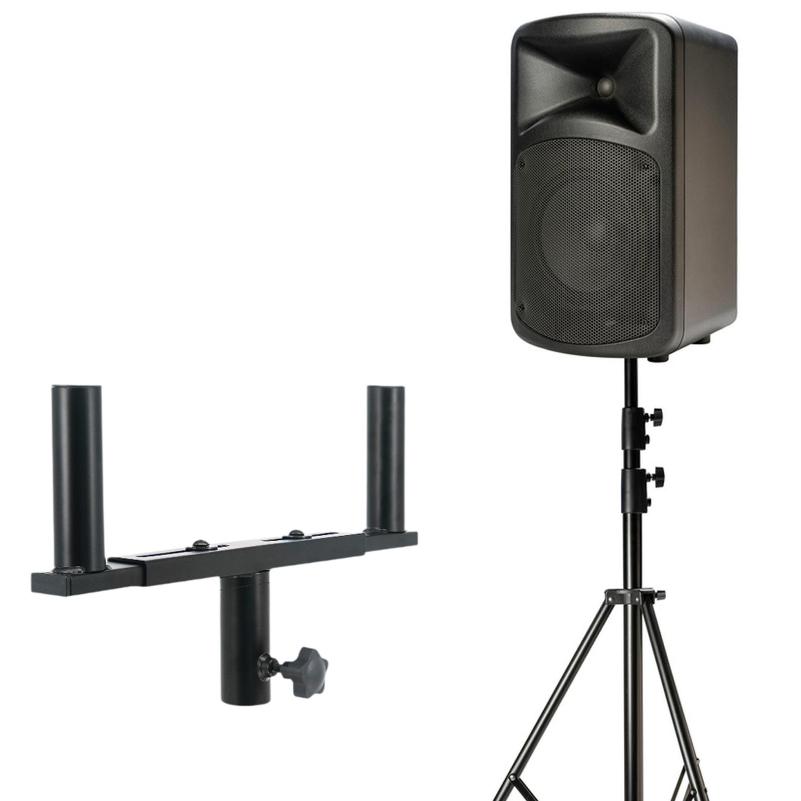 Speaker Stand Tripod - 듀얼 스피커 마운트 플로어 스탠딩 삼각대