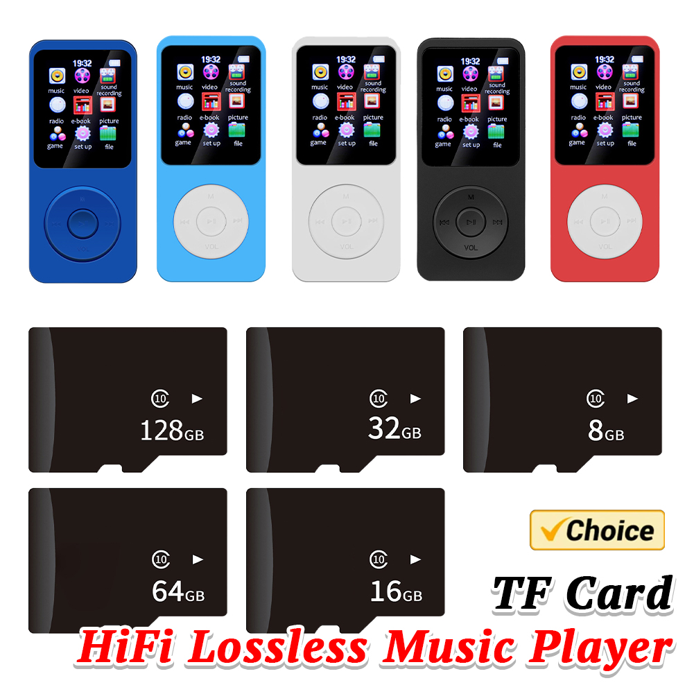 Audio Music Player - MP3 플레이어 1.8인치 스크린 음악 스테레오