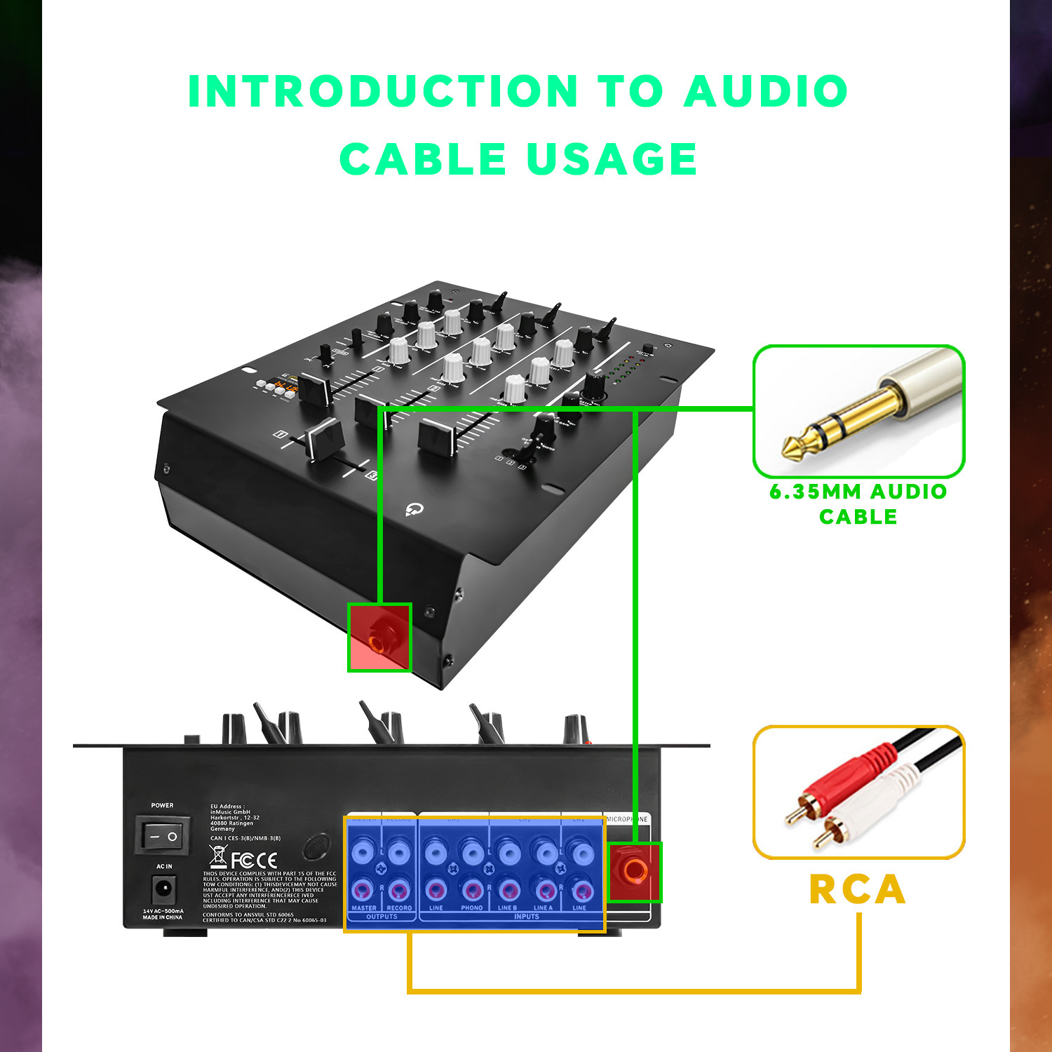 4채널 DJ 믹서, 전문 KTV 무대 오디오 믹싱 콘솔 - Audio Interface Usb 리뷰 및 가격