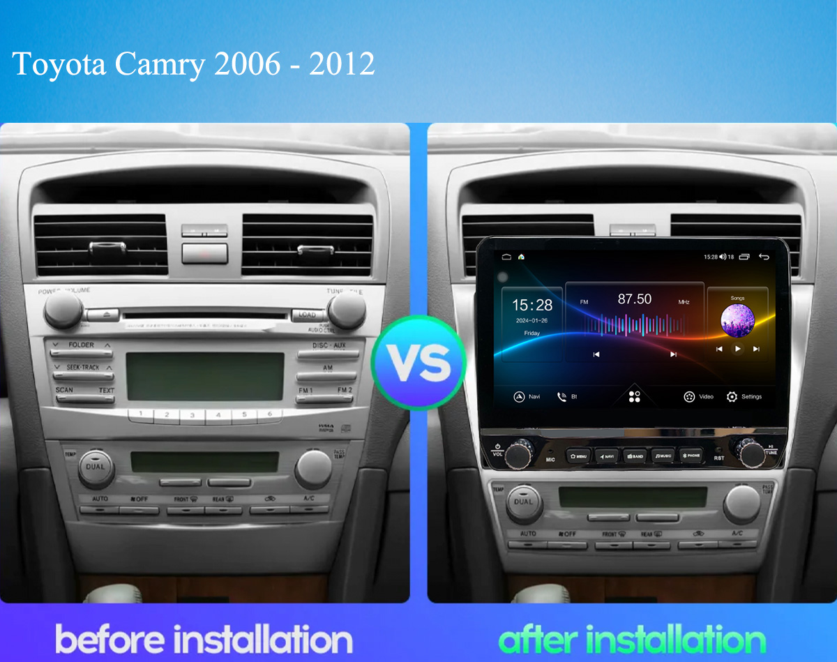 Toyota Camry 2006 - 2011 용 자동차 - Audio Music To Text 리뷰 및 가격
