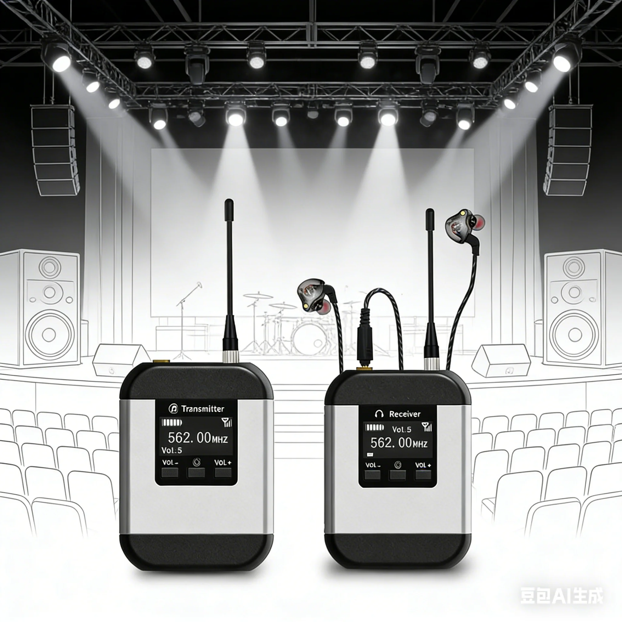 UHF 무선 인이어 모니터링 시스템 20채널 자동 페어 - Audio & Music Settings Xbox One 리뷰 및 가격
