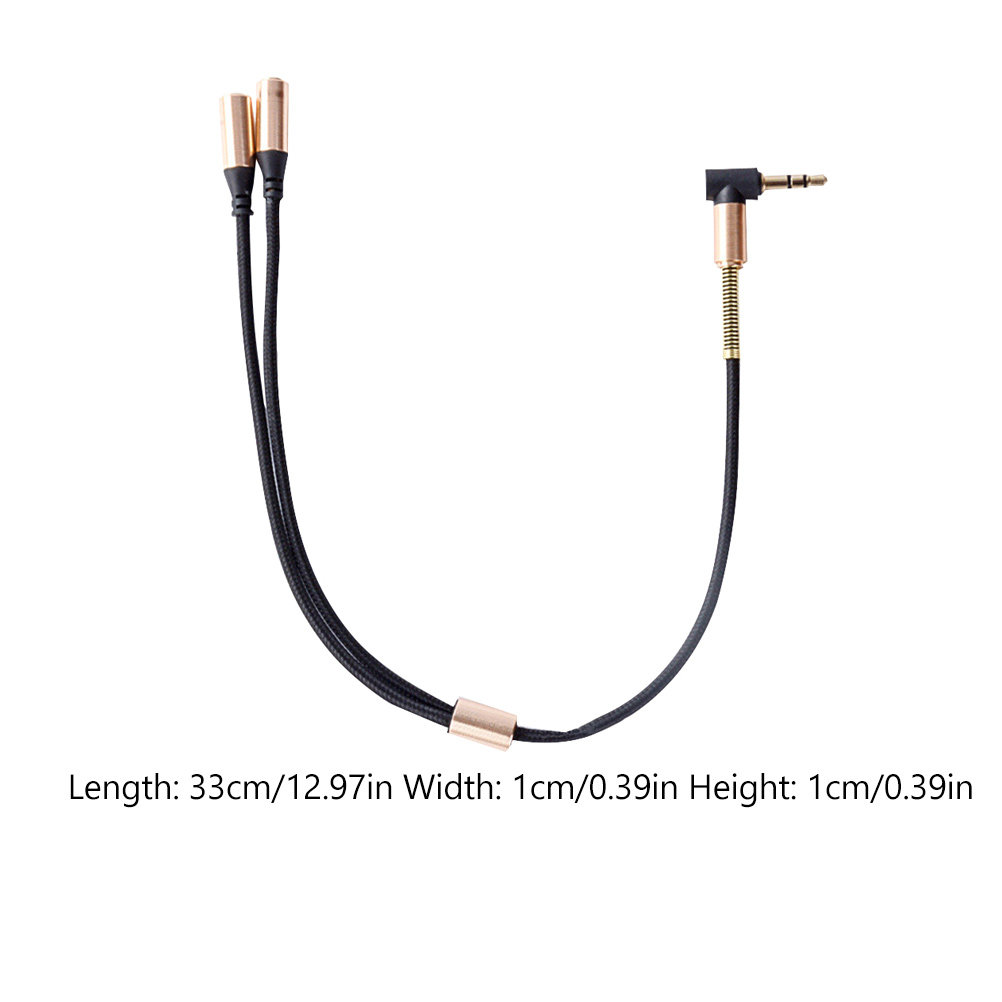 듀얼 3.5mm 오디오 라인 분배 케이블, 헤드폰 및  - Audio Music Free Online 리뷰 및 가격