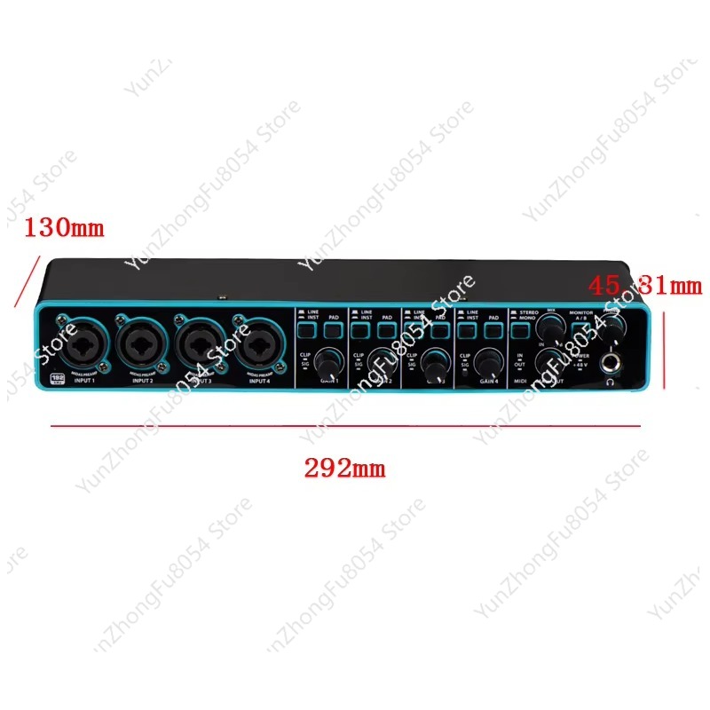 전문가용 3세대 4x4 USB 컴퓨터 오디오 인터페이스 - Audio Interface Usb 리뷰 및 가격