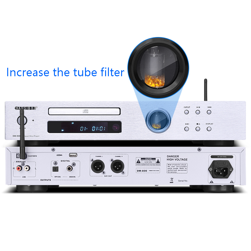 전문 발열 등급 HIFI CD 플레이어, 순수 CD 무 - Lossless Audio Youtube Music 리뷰 및 가격