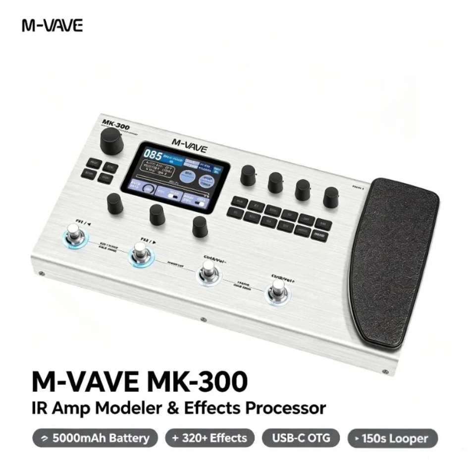 M-VAVE MK-300 무선 기타 앰프 모델러 프로세 - Audio Interface Usb 리뷰 및 가격