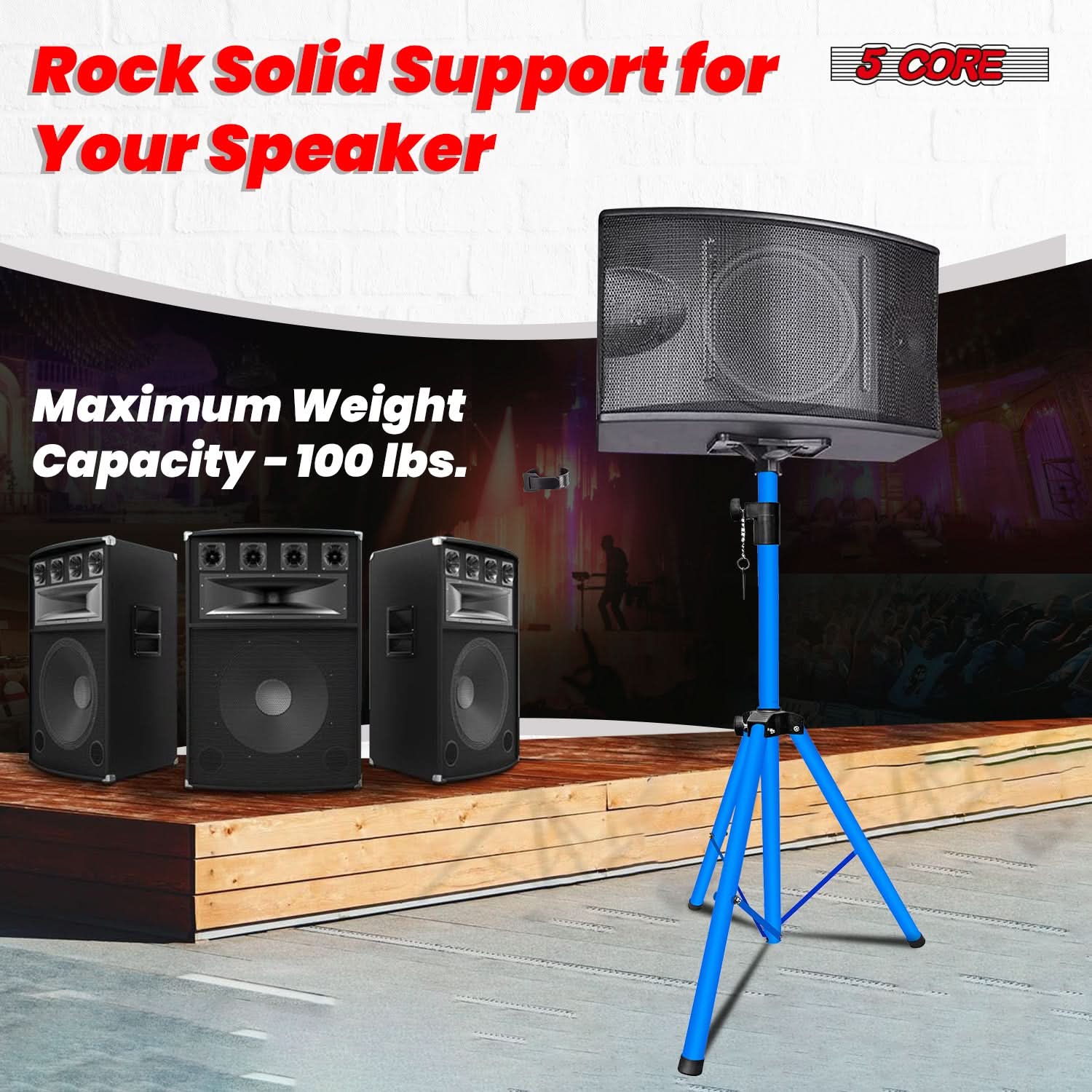5코어 스피커 스탠드 높이 조절 가능 PA DJ 삼각대 - Speaker Stand Tripod 리뷰 및 가격