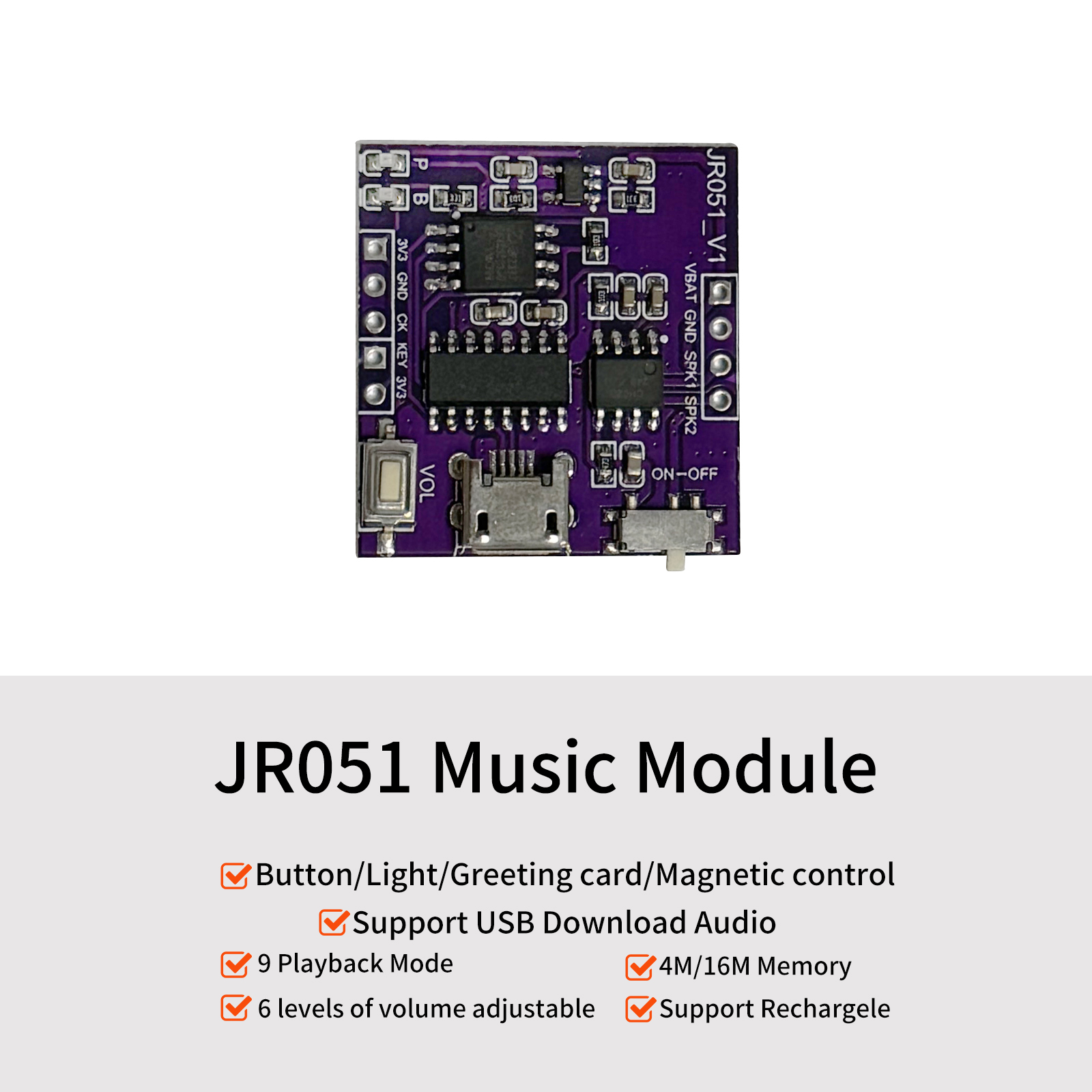 음악 사운드 모듈 USB 다운로드 내장 3W 앰프, 음 - Audio Music For Download 리뷰 및 가격