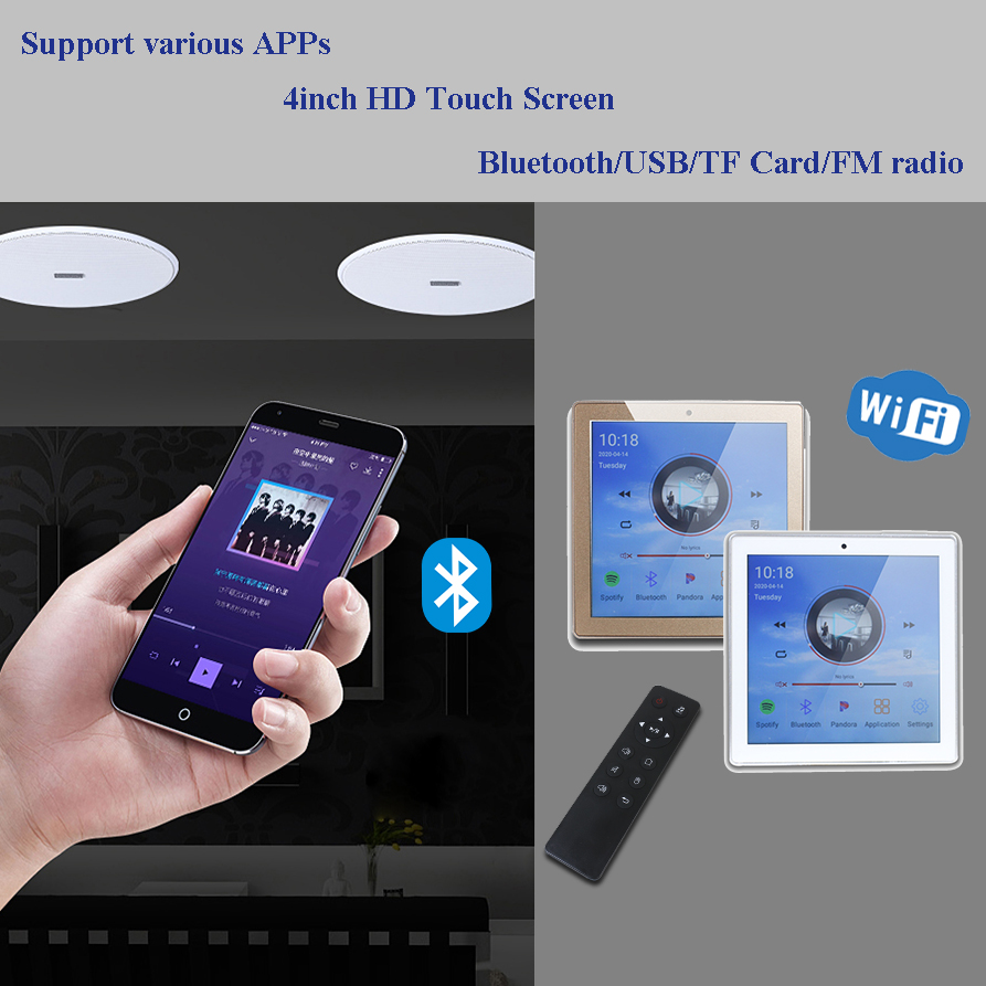 벽 증폭기 디지털 홈 오디오 볼륨 컨트롤러의 안드로이드 - Audio Music Free Online 리뷰 및 가격