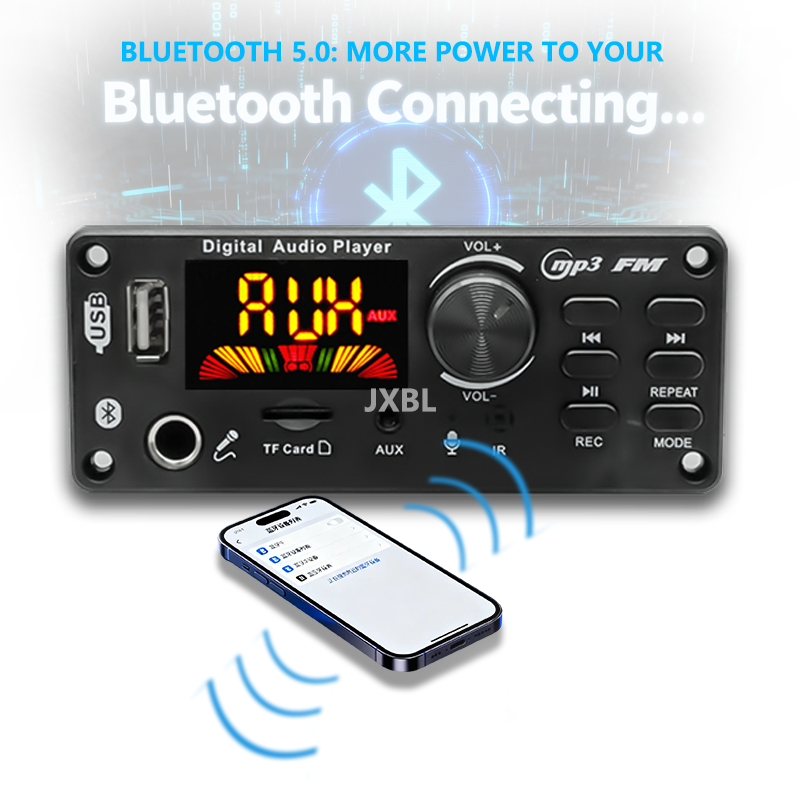 80W 블루투스 5.0 MP3 디코더 보드 2x40W  - Audio Music Player 리뷰 및 가격