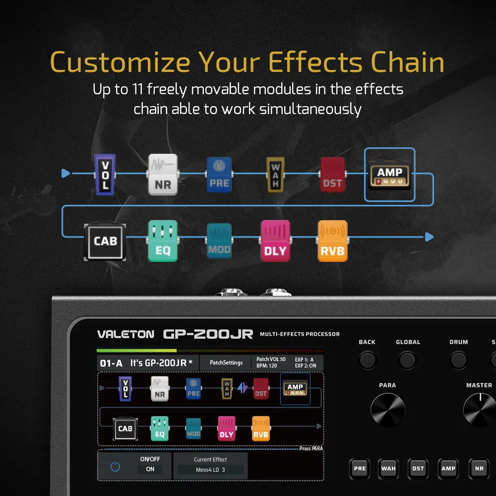 VALETON GP-200JR 기타 베이스 앰프 프로세 - Audio Interface Usb 리뷰 및 가격