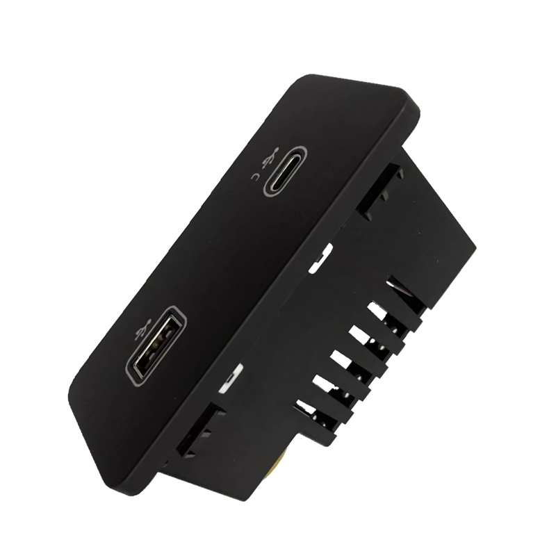 듀얼 USB 포트 타입-C 충전 포트 전면 후면 중앙  - Audio Interface Usb 리뷰 및 가격