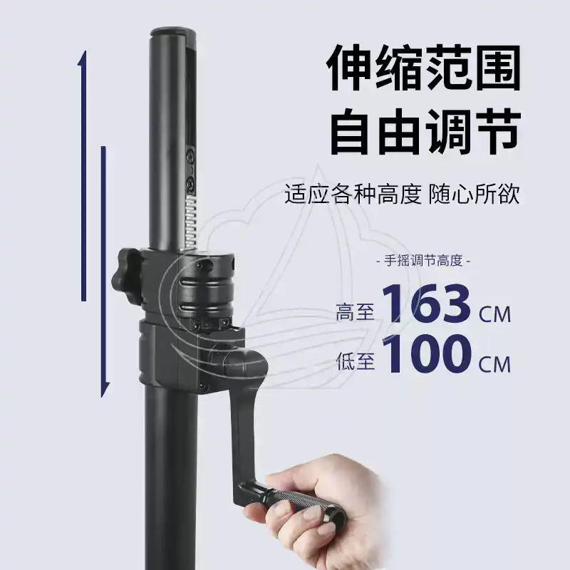 헤비듀티 수동식 금속 이중 스피커 지지대 플로어 스탠드 - Speaker Stand Tripod 리뷰 및 가격