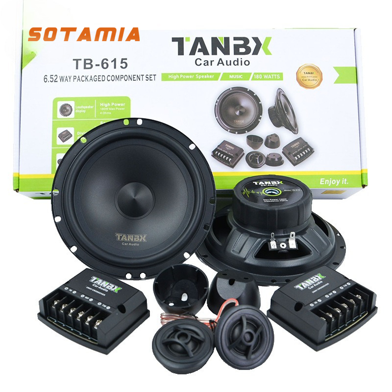SOTAMIA 60W 6.5 인치 동축 스피커 서브우퍼 - Audio Music Free Online 리뷰 및 가격