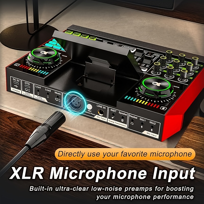 텐램프 G10 전자 음악 믹서, 전문가용 스튜디오 녹음 - Audio Music Changer 리뷰 및 가격