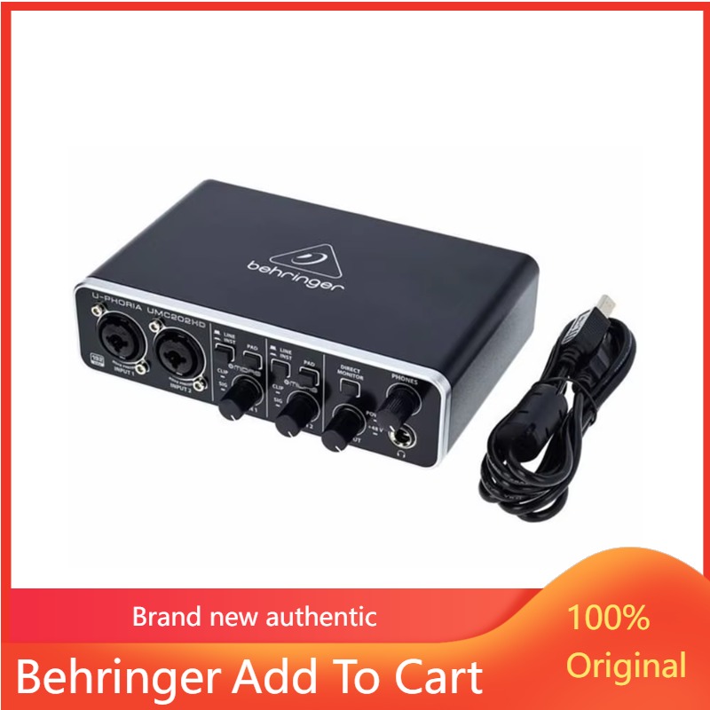 2026년형 베링거 U-포리아 UMC202HD 사운드  - Audio Interface Usb 리뷰 및 가격